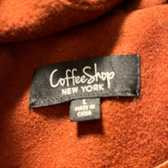 Coffeeshop New York Emmalise Hooded Wool Blend Coat - Picture 9 of 9